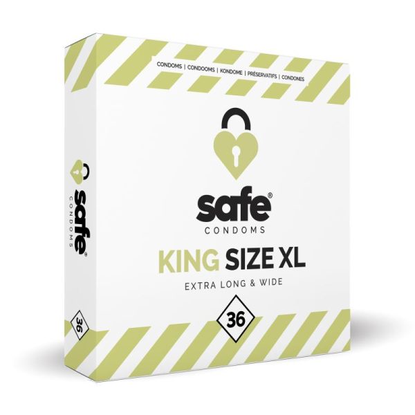 Kondomi Safe - King Size XL, 36 kom