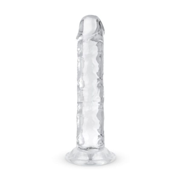 Jelly prozirni dildo Easytoys 14 cm